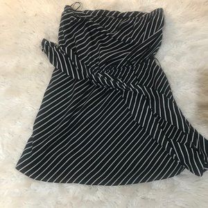 Express strapless dress